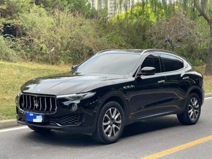 Black Maserati Levante China Plans to Combat Zero Mileage Used Car Sales
