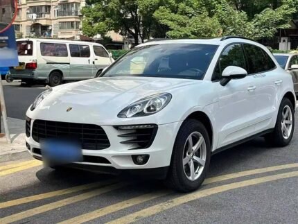 Black Porsche Macan Chinese Motor Companies Export Style
