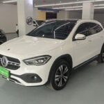 Blue Mercedes Benz GLA 2023: Elegant Used China Dishes Exports