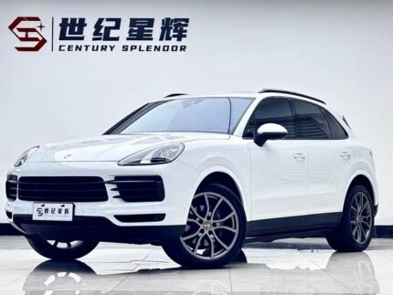 Blue Porsche Cayenne China Second Hand Cars Export Deal
