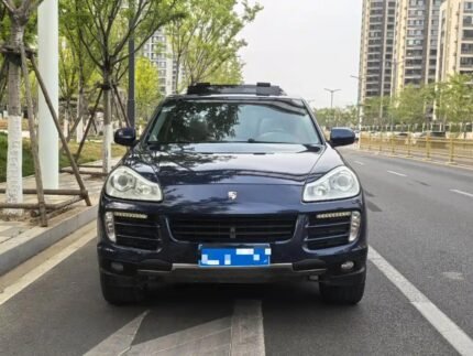 Classic Porsche Cayenne 05 Among Chinese Made Automobiles