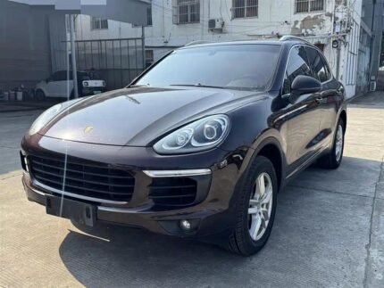 Customized Body Kit Porsche Cayenne at Chinese Used Car Dealership