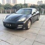 Elegant Porsche Panamera Blue vs New Chinese SUV Cars