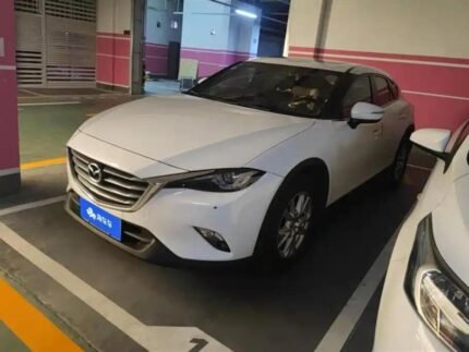 Pure Mazda CX-4 White as Chinese Company Car Choice