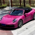 Red Porsche 718 Boxster 2024: China Auto Industry Exports (58 chars)