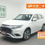 Sleek 2022 Black Mitsubishi Outlander - Used Car Market in Guangzhou China