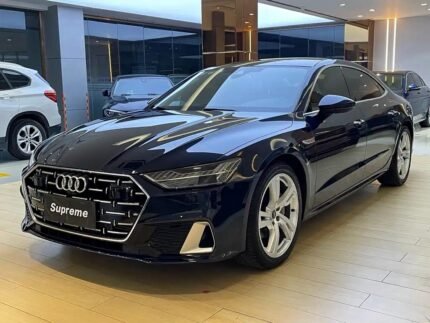 Stealth 2023 Audi A7L: audi a7l 45tfsi black samurai price of used car in china